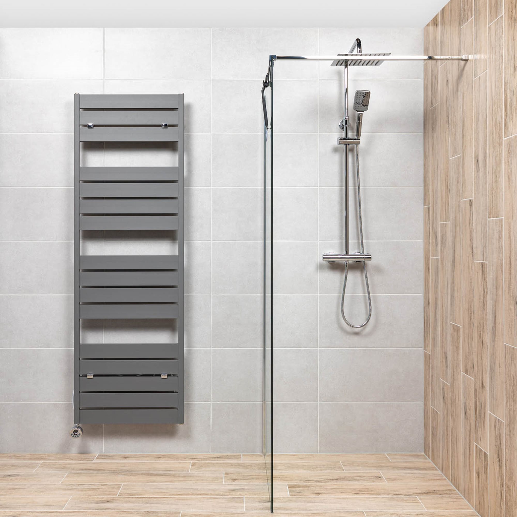 Hoogte douchekraan, afhankelijk van meerdere factoren Maxaro