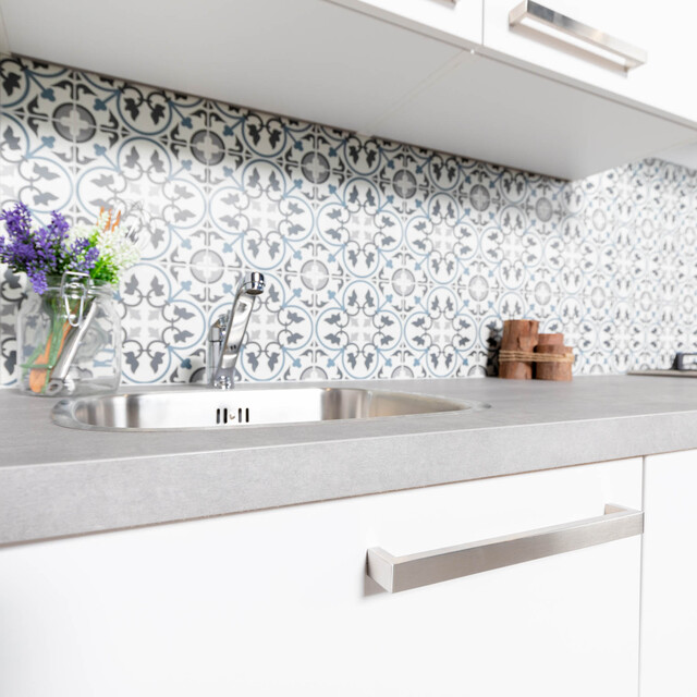 Portugese tegels: Decortegels keuken