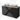 Modulo Plato Vanity units for countertop basin | 120 cm Matte black Handle-less front Taupe worktop 2 Stacked drawers BMK17-02479
