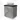 Grey bathroom furniture set with basin, compact wooden look, black top and modern drawers for stylish storage.