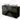 Modulo Plato Vanity units for countertop basin | 120 cm High-gloss black Handle-less front Black oak worktop 2 Stacked drawers BMK17-02747