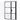 Diamond Shower door | 140 cm Matte black Clear with 4 black stripes Pivot door DDC1206081218MB