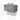 Modulo Plato Vanity units for countertop basin | 80 cm Light grey concrete Handle-less front Taupe worktop 1 drawer BMK11-02840