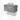 Modulo Plato Vanity units for countertop basin | 80 cm Light grey concrete Handle-less front Oak worktop 1 drawer BMK11-02848
