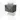 Modulo Plato Vanity units for countertop basin | 60 cm Dark grey concrete Handle-less front Sage green worktop 1 drawer BMK11-02897