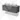 Modulo Plato Vanity units for countertop basin | 120 cm Dark grey concrete Handle-less front Mid grey worktop 2 Side-by-side drawers BMK12-01901