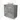 Modulo Plato Vanity units for countertop basin | 80 cm Light grey concrete Handle-less front Taupe worktop 2 stacked drawers under each other BMK13-01016