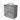 Modulo Plato Vanity units for countertop basin | 80 cm Light grey concrete Handle-less front Mid grey worktop 2 stacked drawers under each other BMK13-01017