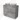 Modulo Plato Vanity units for countertop basin | 100 cm Light grey concrete Handle-less front Taupe worktop 2 stacked drawers under each other BMK13-01033