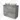 Modulo Plato Vanity units for countertop basin | 100 cm Light grey concrete Handle-less front Sage green worktop 2 stacked drawers under each other BMK13-01039
