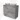 Modulo Plato Vanity units for countertop basin | 100 cm Light grey concrete Handle-less front Mid brown oak worktop 2 stacked drawers under each other BMK13-01044