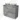 Modulo Plato Vanity units for countertop basin | 100 cm Light grey concrete Handle-less front Grey oak worktop 2 stacked drawers under each other BMK13-01046