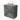 Modulo Plato Vanity units for countertop basin | 80 cm Dark grey concrete Handle-less front Taupe worktop 2 stacked drawers under each other BMK13-01050