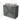 Modulo Plato Vanity units for countertop basin | 100 cm Dark grey concrete Handle-less front Taupe worktop 2 stacked drawers under each other BMK13-01067