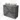 Modulo Plato Vanity units for countertop basin | 100 cm Dark grey concrete Handle-less front Sage green worktop 2 stacked drawers under each other BMK13-01073