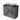 Modulo Plato Vanity units for countertop basin | 100 cm Dark grey concrete Handle-less front Black oak worktop 2 stacked drawers under each other BMK13-01074