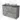 Modulo Plato Badmöbel mit Aufsatzwaschbecken | 120 cm Hellgrauer Beton Grifflos front Dunkelgrau blatt 4 hohe Schubladen BMK14-00775