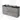 Modulo Plato Badmöbel mit Aufsatzwaschbecken | 160 cm Hellgrauer Beton Grifflos front Matt Schwarz blatt 4 hohe Schubladen BMK14-00787