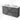 Modulo Plato Vanity units for countertop basin | 160 cm Dark grey concrete Handle-less front High-gloss white worktop 4 high drawers BMK14-00824