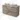 Modulo Plato Vanity units for countertop basin | 120 cm Oak Handle-less front Light grey oak worktop 2 Stacked drawers BMK17-02826