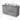 Modulo Plato Vanity units for countertop basin | 120 cm Light grey concrete Handle-less front Mid grey worktop 2 Stacked drawers BMK17-02886
