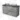 Modulo Plato Vanity units for countertop basin | 120 cm Light grey concrete Handle-less front Dark grey worktop 2 Stacked drawers BMK17-02889