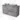 Modulo Plato Vanity units for countertop basin | 120 cm Light grey concrete Handle-less front Light grey concrete worktop 2 Stacked drawers BMK17-02899