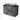 Modulo Plato Vanity units for countertop basin | 100 cm Dark grey concrete Handle-less front Matte black worktop 2 Stacked drawers BMK17-02935
