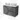 Modulo Plato Vanity units for countertop basin | 100 cm Dark grey concrete Handle-less front High-gloss white worktop 2 Stacked drawers BMK17-02938