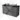 Modulo Plato Vanity units for countertop basin | 120 cm Dark grey concrete Handle-less front High-gloss black worktop 2 Stacked drawers BMK17-02958