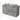 Modulo Plato Vanity units for countertop basin | 120 cm Light grey concrete Handle-less front Taupe worktop 4 drawers BMK18-01857