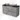 Modulo Plato Vanity units for countertop basin | 120 cm Light grey concrete Handle-less front High-gloss black worktop 4 drawers BMK18-01862