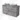 Modulo Plato Vanity units for countertop basin | 120 cm Light grey concrete Handle-less front Light grey concrete worktop 4 drawers BMK18-01871