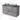 Modulo Plato Vanity units for countertop basin | 120 cm Light grey concrete Handle-less front Dark grey concrete worktop 4 drawers BMK18-01872