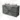Modulo Plato Vanity units for countertop basin | 120 cm Dark grey concrete Handle-less front Taupe worktop 4 drawers BMK18-01913