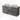 Modulo Plato Vanity units for countertop basin | 140 cm Dark grey concrete Handle-less front Light brown oak worktop 4 drawers BMK18-01937