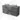 Modulo Plato Vanity units for countertop basin | 140 cm Dark grey concrete Handle-less front Light grey concrete worktop 4 drawers BMK18-01941