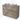 Modulo Plato Vanity units for countertop basin | 120 cm Oak Handle-less front Taupe worktop 3 drawers BMK19-01506