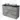 Modulo Plato Vanity units for countertop basin | 120 cm Light grey concrete Handle-less front Matte black worktop 3 drawers BMK19-01556