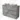 Modulo Plato Vanity units for countertop basin | 120 cm Light grey concrete Handle-less front Taupe worktop 3 drawers BMK19-01557