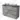Modulo Plato Vanity units for countertop basin | 120 cm Light grey concrete Handle-less front Dark grey worktop 3 drawers BMK19-01561
