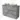 Modulo Plato Vanity units for countertop basin | 120 cm Light grey concrete Handle-less front Sage green worktop 3 drawers BMK19-01563