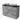 Modulo Plato Vanity units for countertop basin | 120 cm Light grey concrete Handle-less front Black oak worktop 3 drawers BMK19-01564