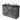 Modulo Plato Vanity units for countertop basin | 120 cm Dark grey concrete Handle-less front Matte black worktop 3 drawers BMK19-01607