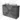 Modulo Plato Vanity units for countertop basin | 120 cm Dark grey concrete Handle-less front Dark grey worktop 3 drawers BMK19-01612