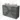Modulo Plato Vanity units for countertop basin | 120 cm Dark grey concrete Handle-less front Oak worktop 3 drawers BMK19-01616