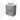 Modulo Plato Slim Vanity units for countertop basin | 60 cm Light grey concrete Handle-less front High-gloss white worktop 2 Stacked drawers BMK37-02537