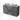 Modulo Plato Slim Vanity units for countertop basin | 120 cm Dark grey concrete Handle-less front Light grey oak worktop 4 drawers BMK38-00526