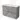 Modulo Waschtische | 120 cm Hellgrauer Beton Grifflos front Mineralguss 4 hohe Schubladen BMW14-00574