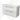 Modulo Vanity units with basin | 120 cm High-gloss white Flat front Mineral marble 2 Stacked drawers BMW17-04679